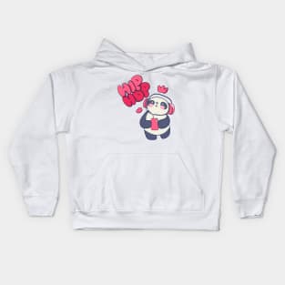 Hip hop panda Kids Hoodie